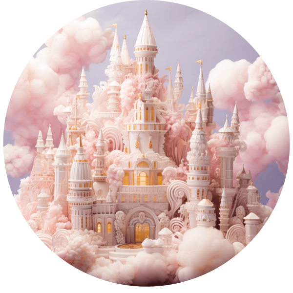 Spring Pink Palace Metal Sign - Made in USA For Cheap