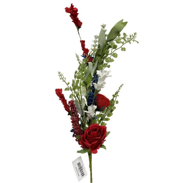 25 Inch Rose Larkspur Patriotic For Sale