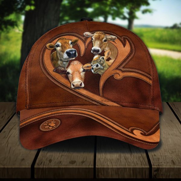 Personalized Cow Classic Cap, Personalized Gift for Farmers, Cow Lovers, Chicken Lovers - CP988PS06 Sale - Image 2