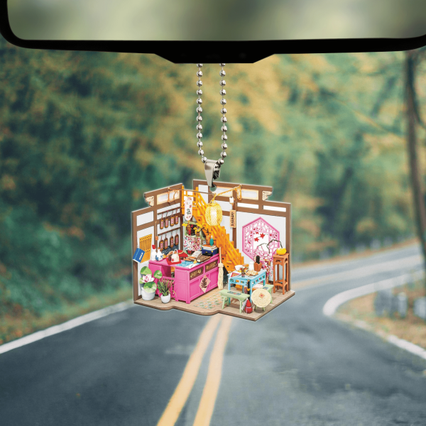 Expatcn Transparent Acrylic Car Ornament - CO278PA Online Hot Sale